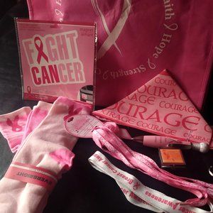 Breast Cancer Awareness Survivor Care Package-11 Pieces We Care Gift Set